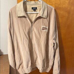 Boohoo Mens Tan Bomber Jacket